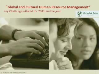 38th ARTDO Conference ---Global and Cultural Human Resource Management: Key challenges ahead for 201