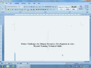 38th ARTDO Conference ---Future Challenges in Human Resources Development in Asia Region: Beyond Tec