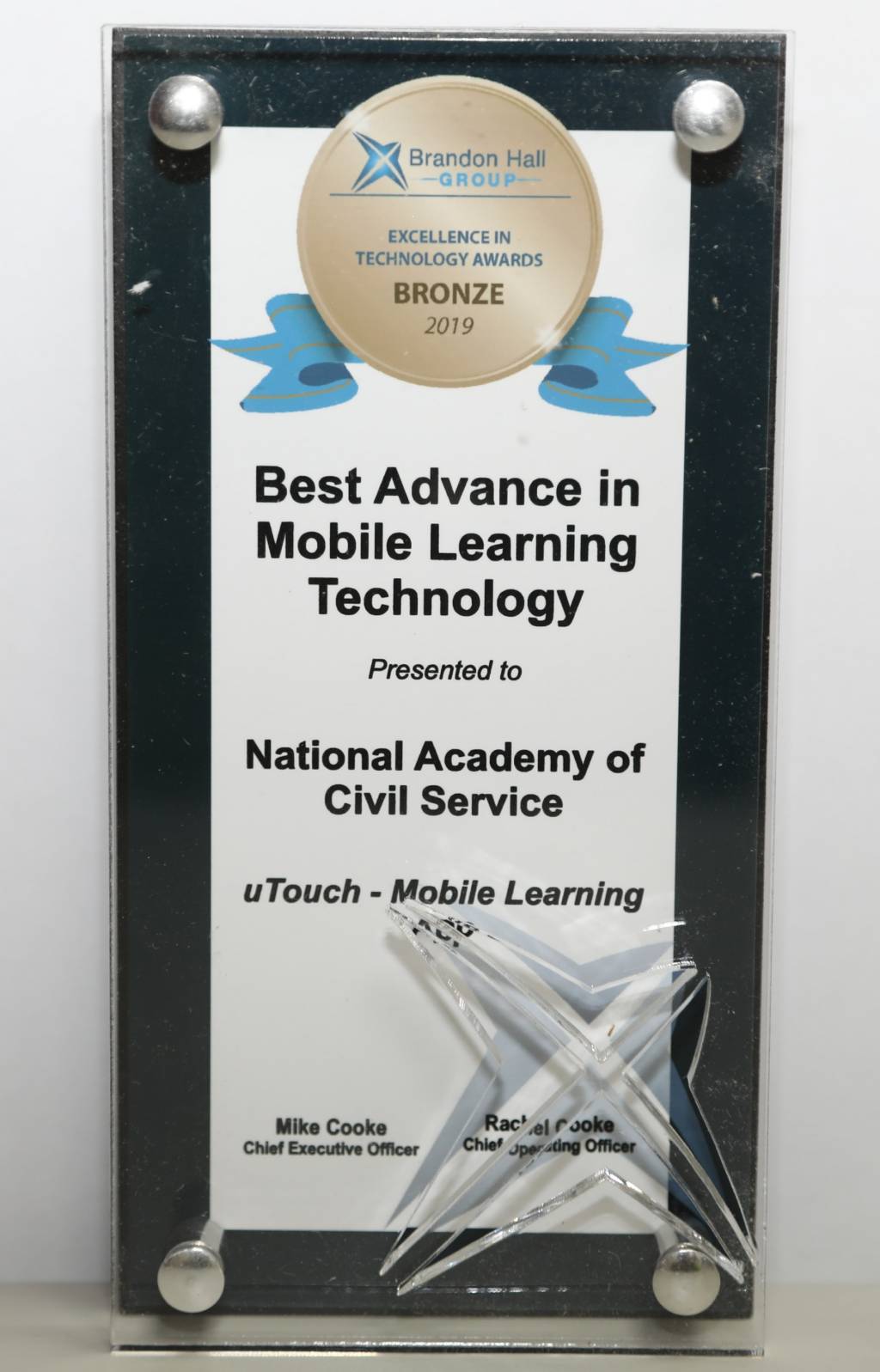 2019年布蘭登‧霍爾科技卓越獎「行動學習科技類」銅牌獎